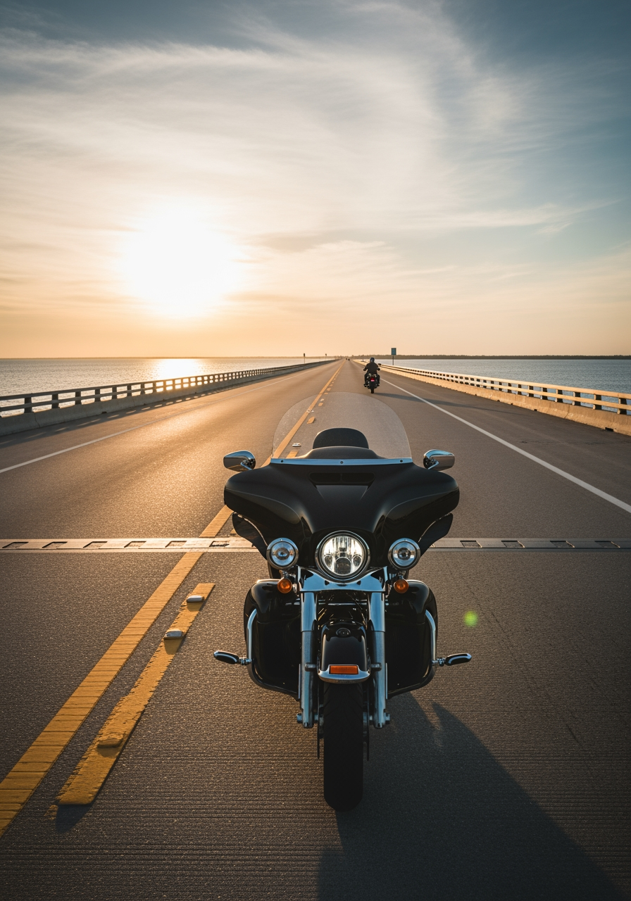 Florida Panhandle motorcycle road