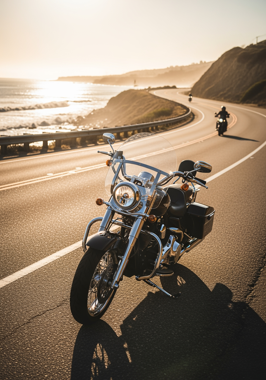 San Diego backcountry motorcycle road